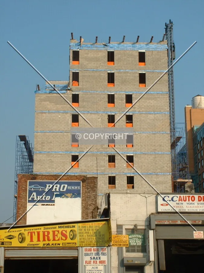 View from west on 11th Avenue
