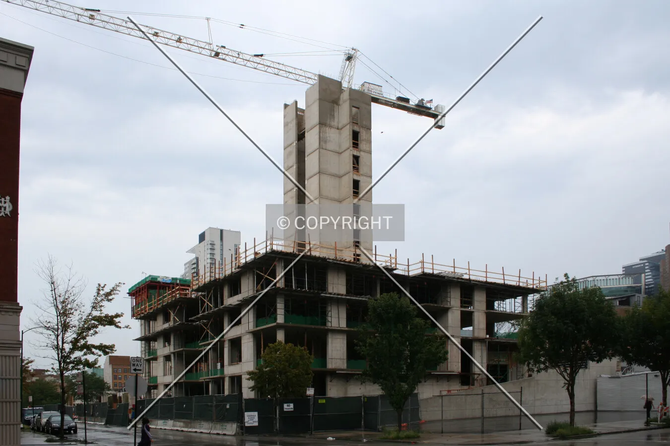View from the southwest
