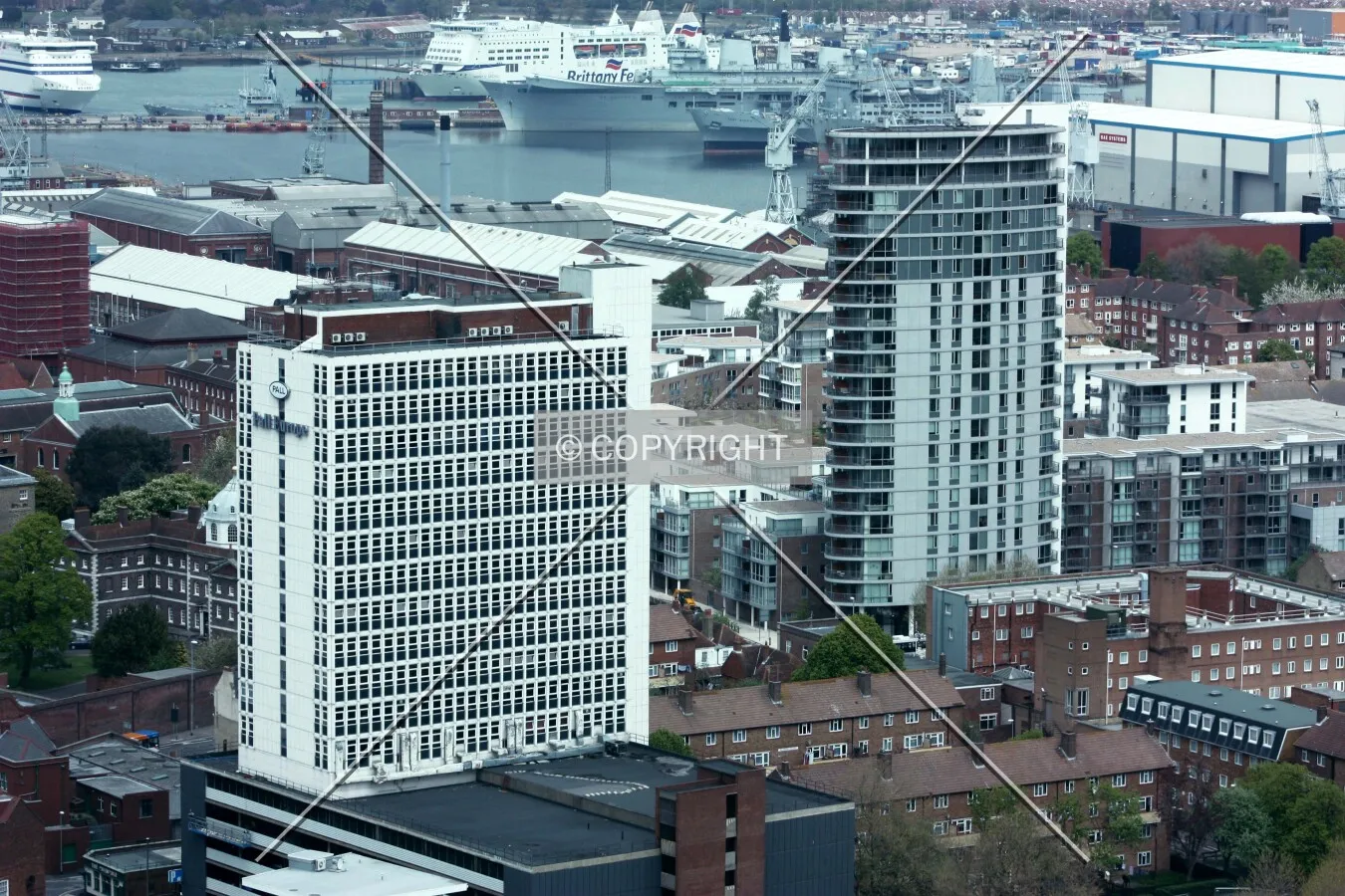 View from Spinnaker Tower