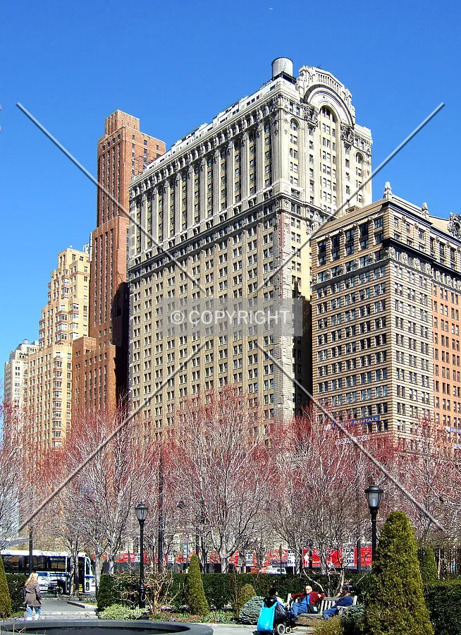 View from the southwest across Wagner Park