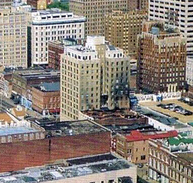 Vintage view from the southwest