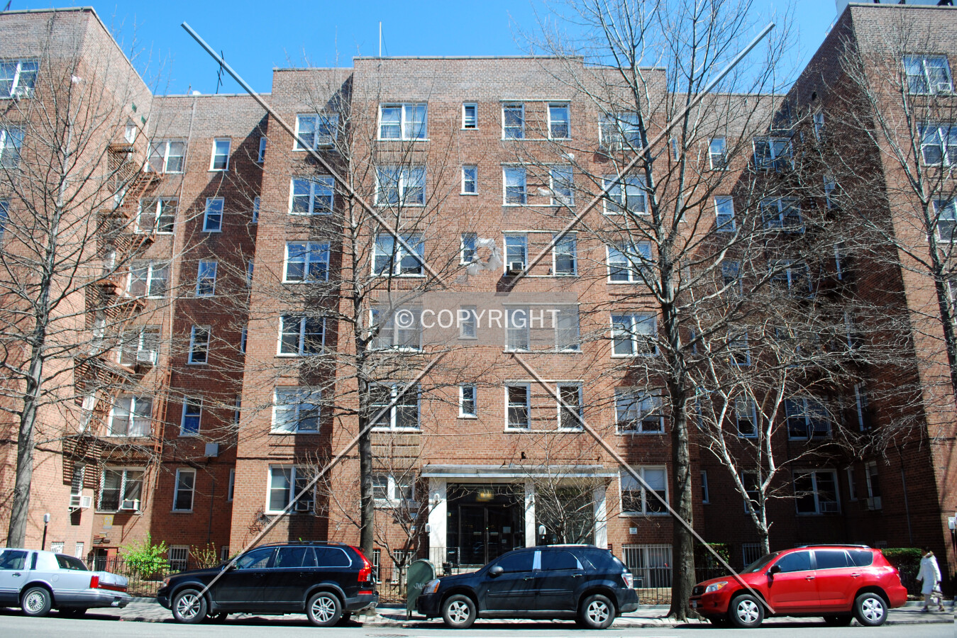 Viewed from Ocean Avenue