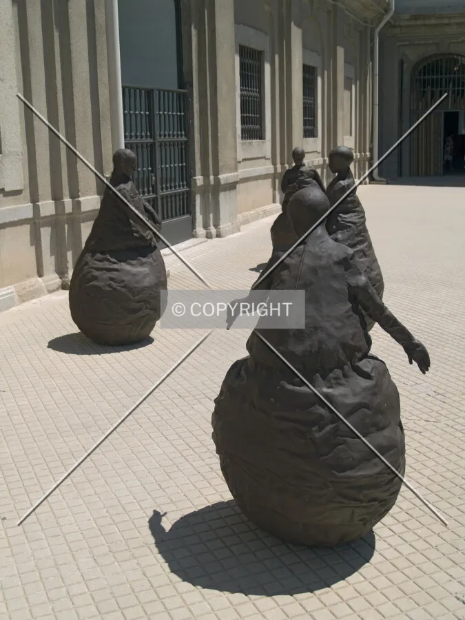 Exhibition on the third floor terrace