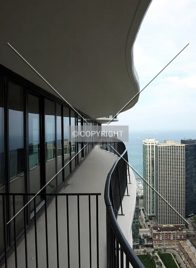 Looking east from 67th floor balcony