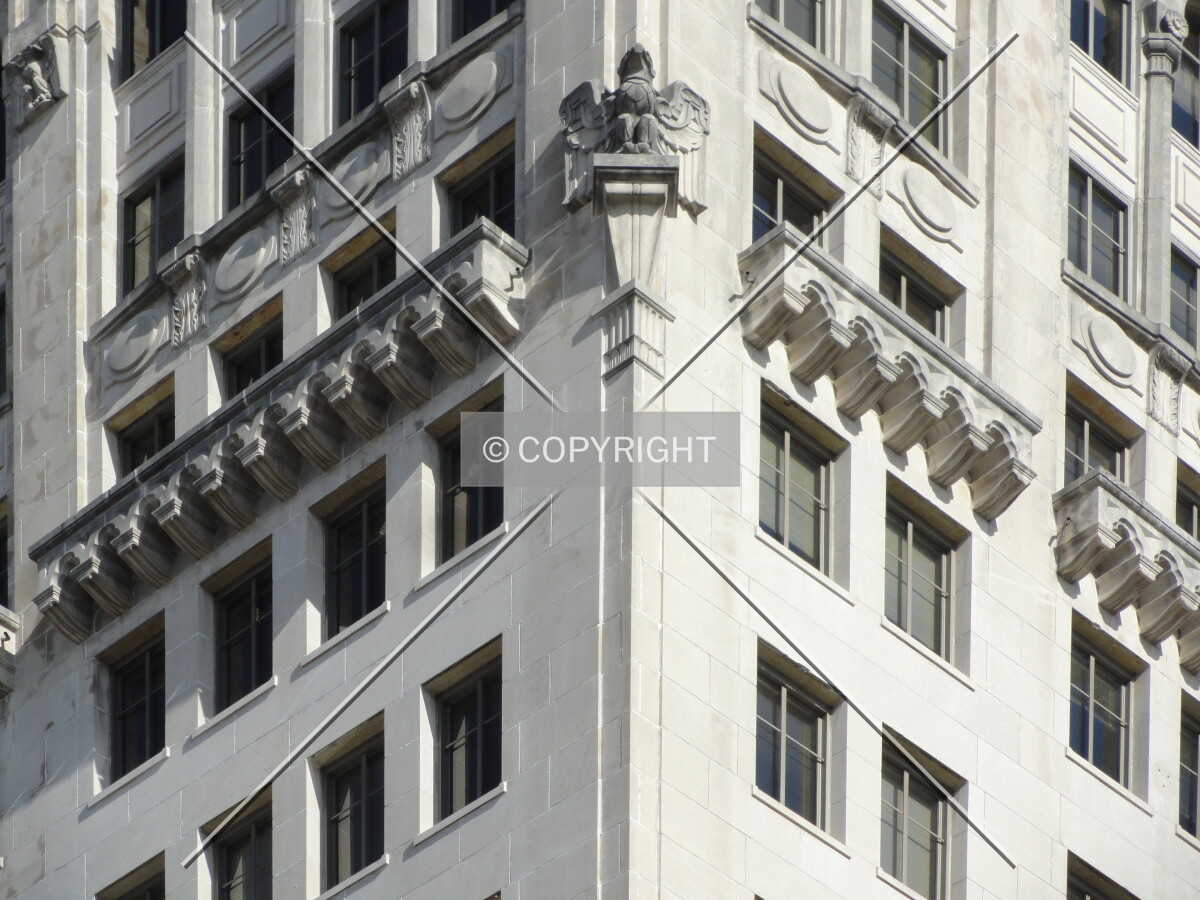 Southwest corner detail