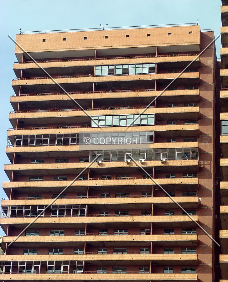 The upper floors