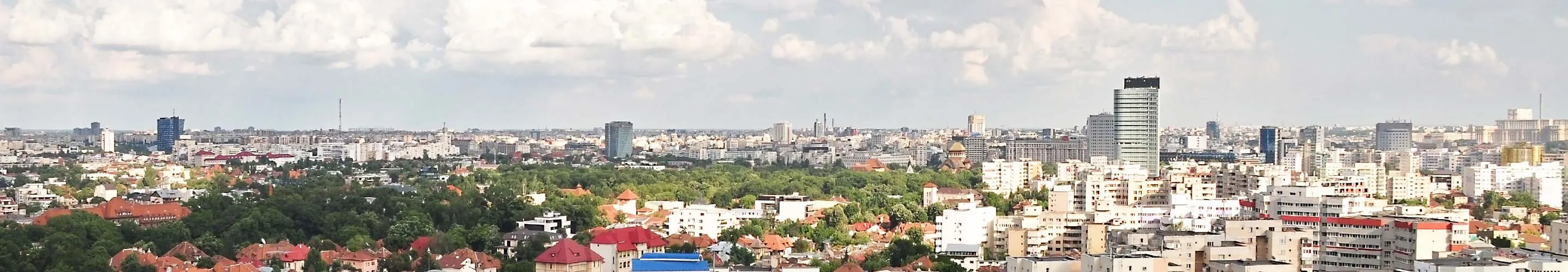 Panorama of Bucharest