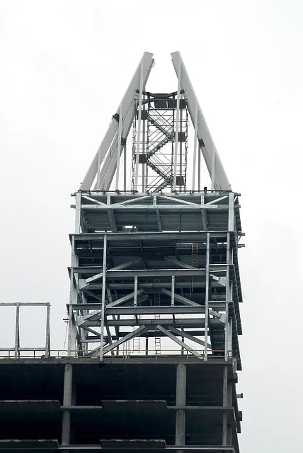 View from the east