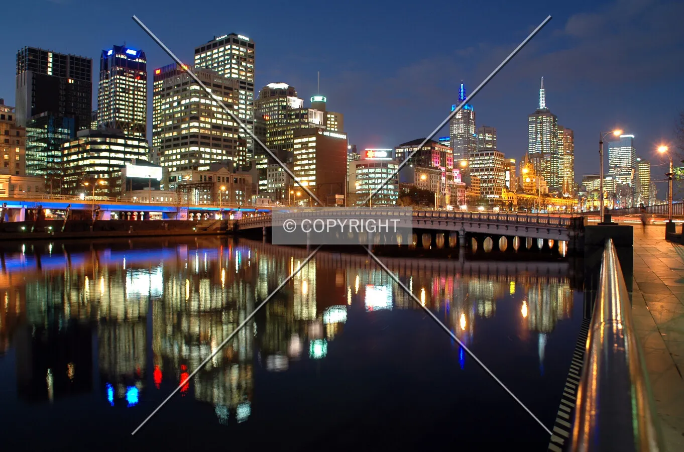 Reflections on the Yarra River