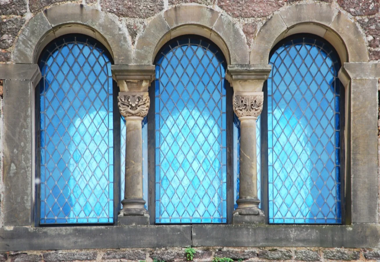 Stained glass window