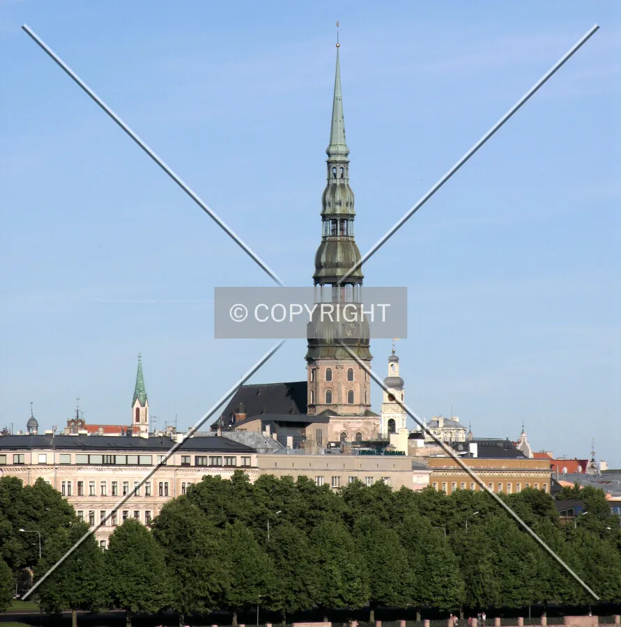 View from Vanšu Bridge