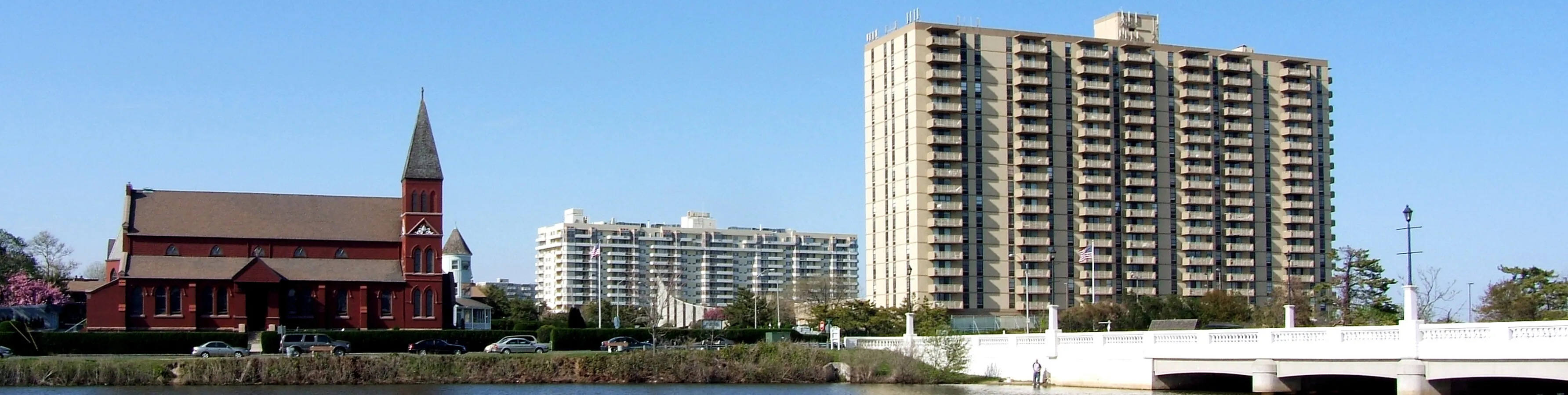 View from the south