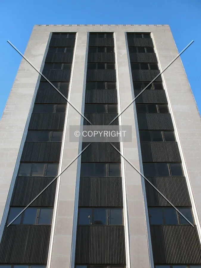 Looking up from 2nd Avenue SE