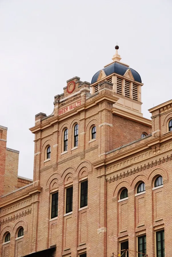 View from the southeast