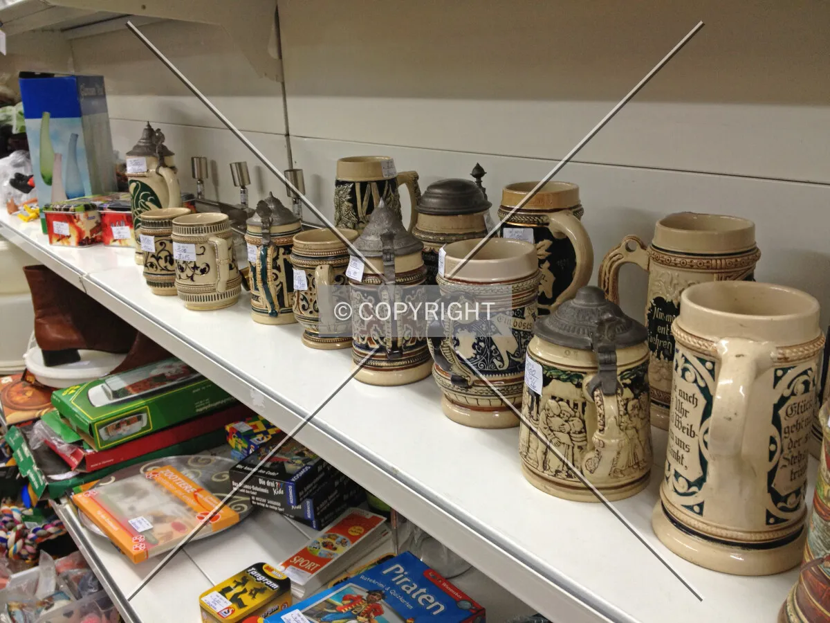 A second-hand store offering used items