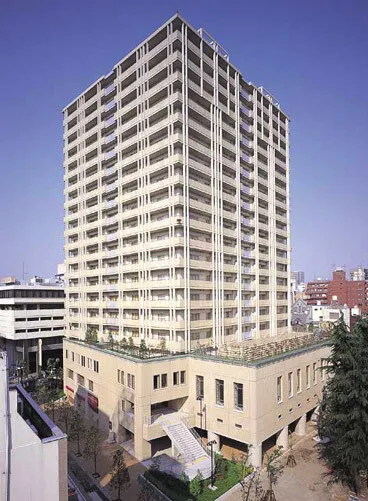 Elevated full-height view