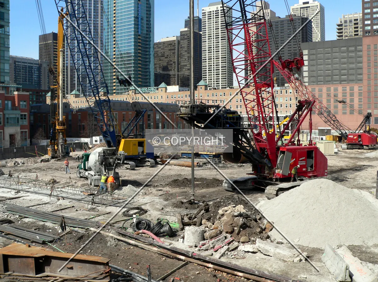 View to the northwest from Lake Shore Drive