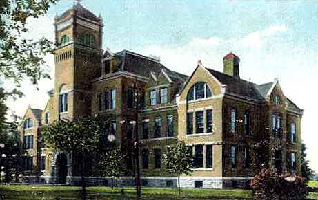View from the northeast