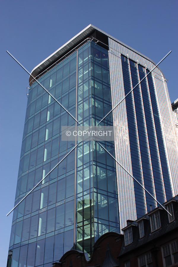 Looking up from the street