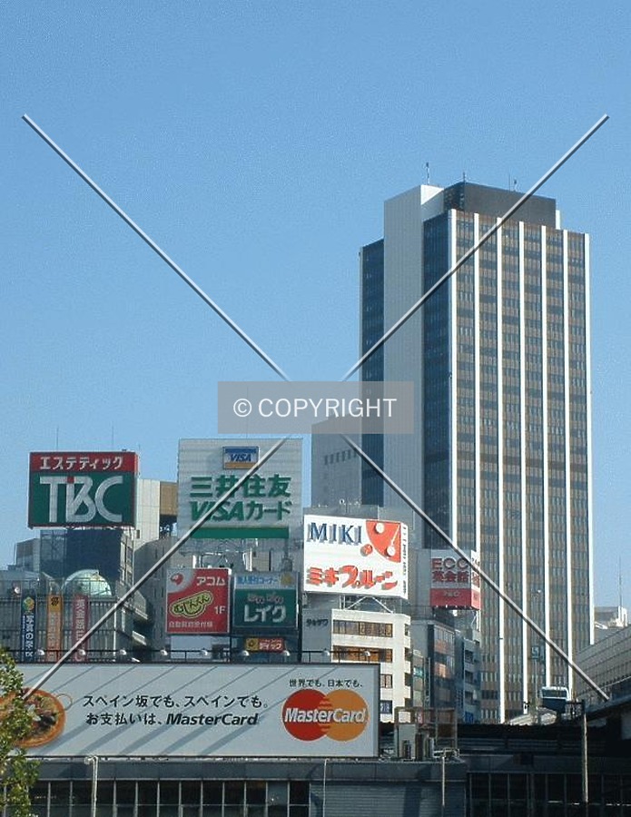 Billboards and building