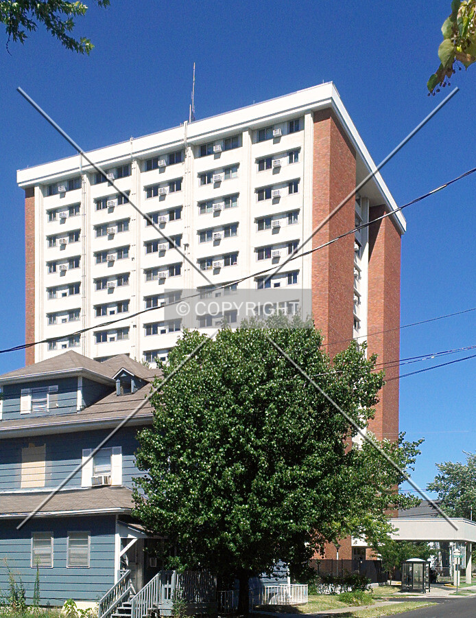 View from the southwest