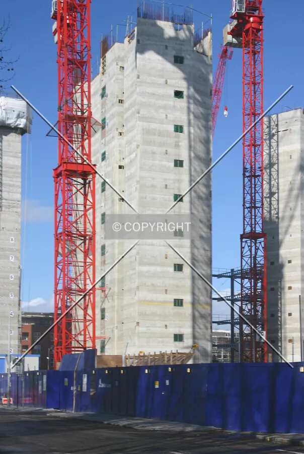 View of a core from Osnaburgh Street