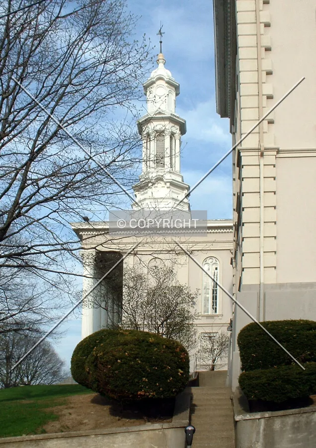 View from the west