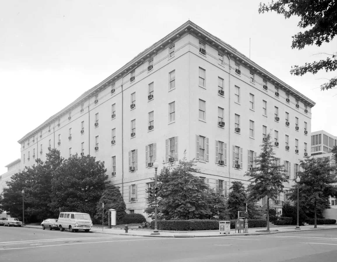 Vintage view from the southeast