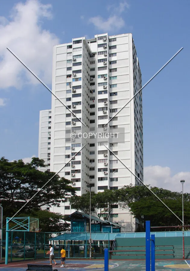 View from the west