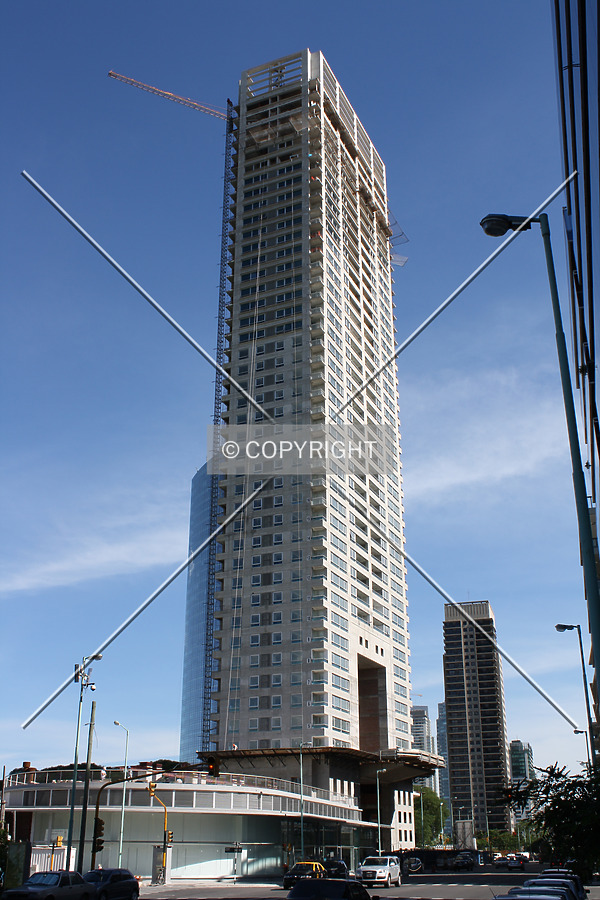 View from Juana Manso Avenue