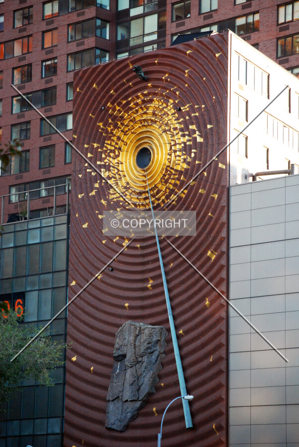 Section of the Metronome display along 14th Street side