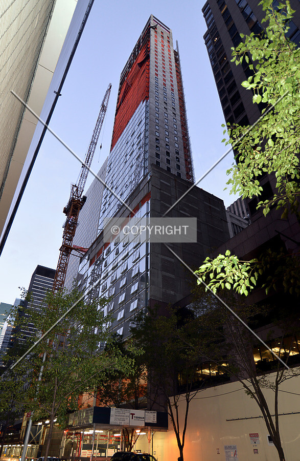 View from the northwest on 53rd Street