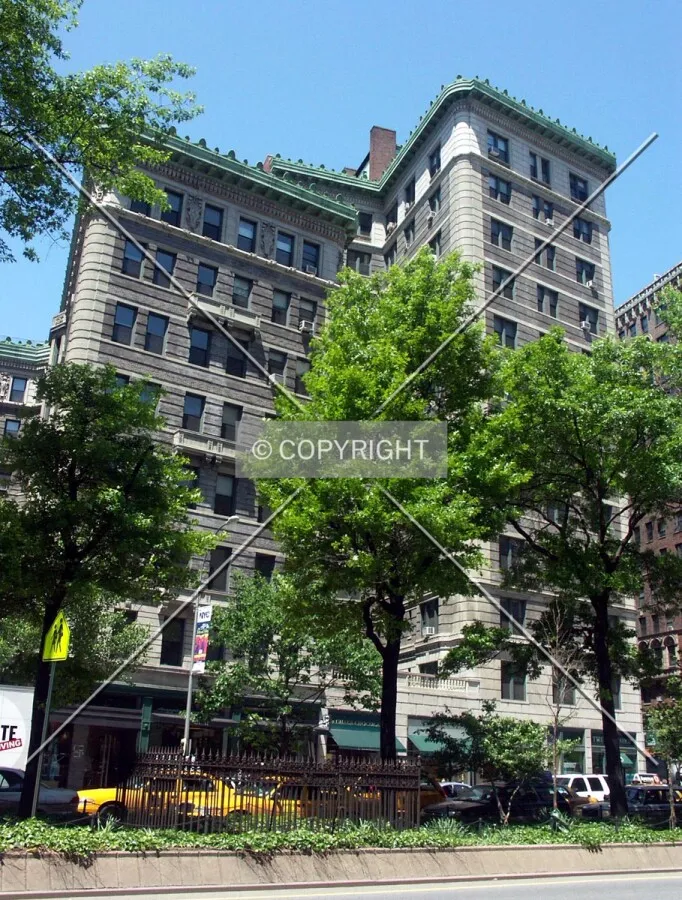 View from across Broadway