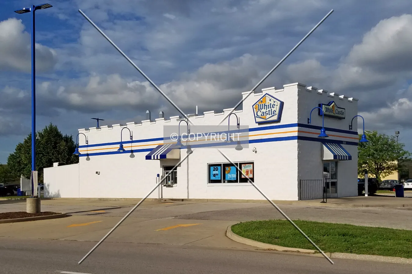 View from the southwest; August 2, 2016