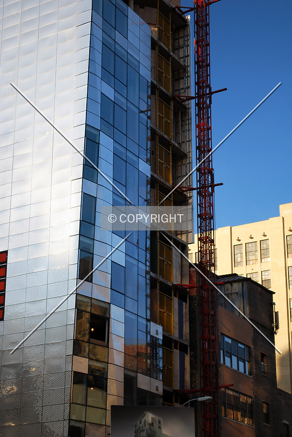 Facade along 10th Avenue