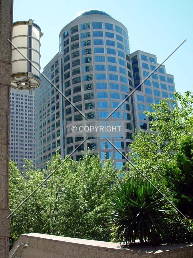 View from nearby plaza