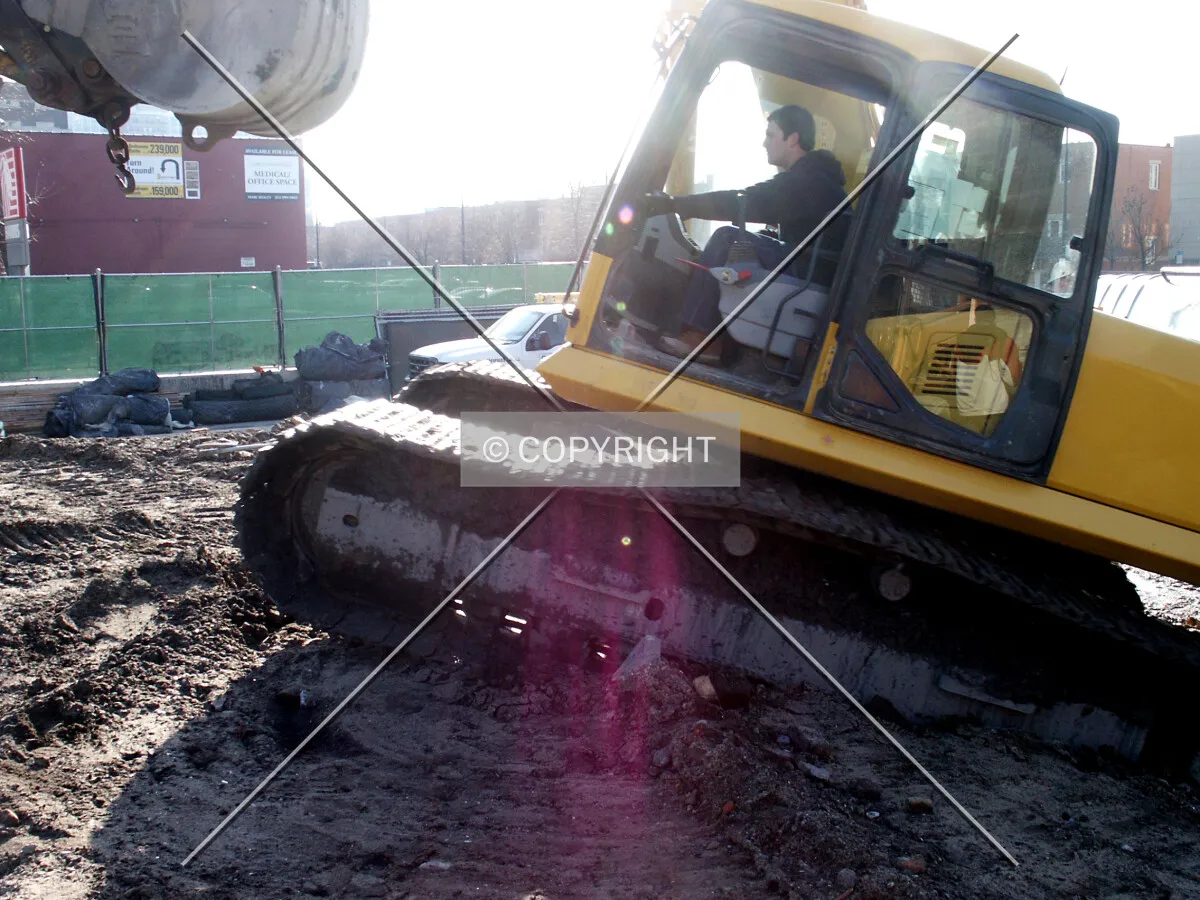 Excavation work