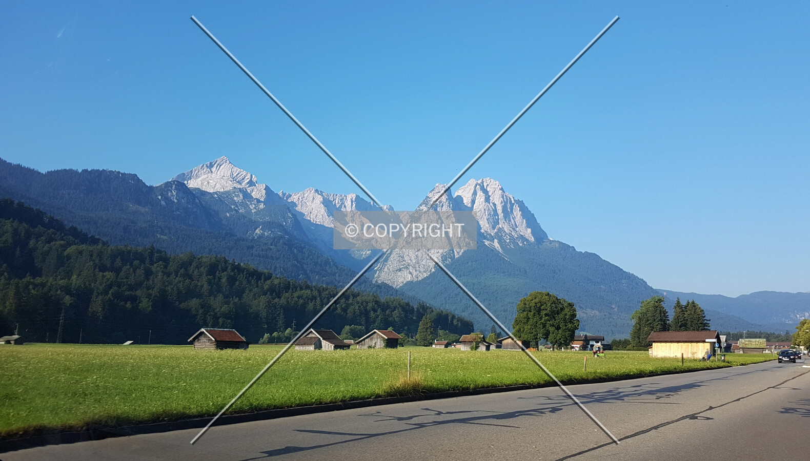 Mountains in the Bavarian Alps