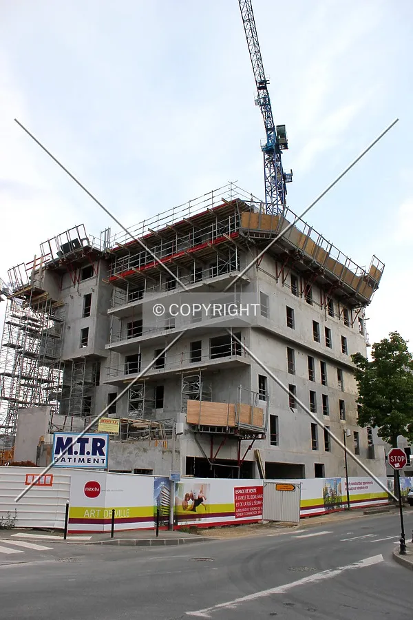 Northeast corner view.
