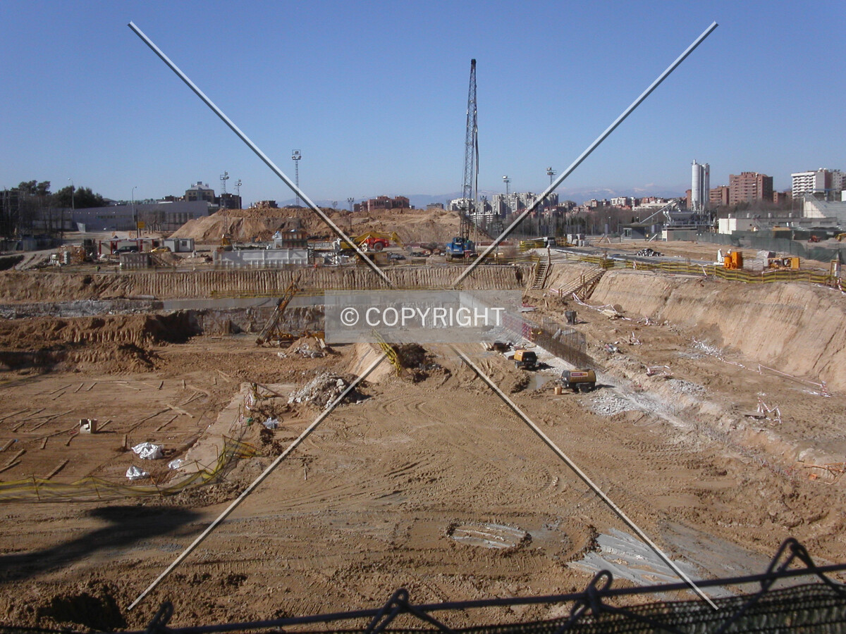 The area as seen from the east