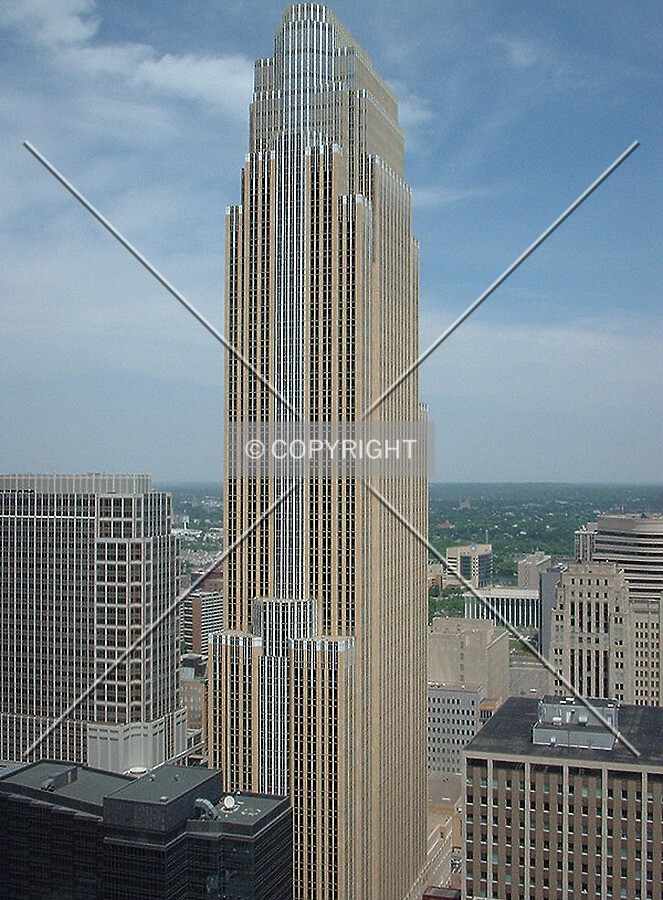View to the north from the Foshay Tower Observation Deck