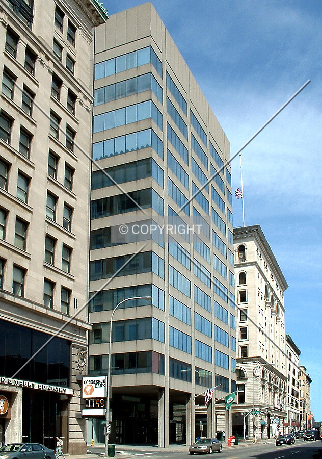 View from the southeast along Main Street