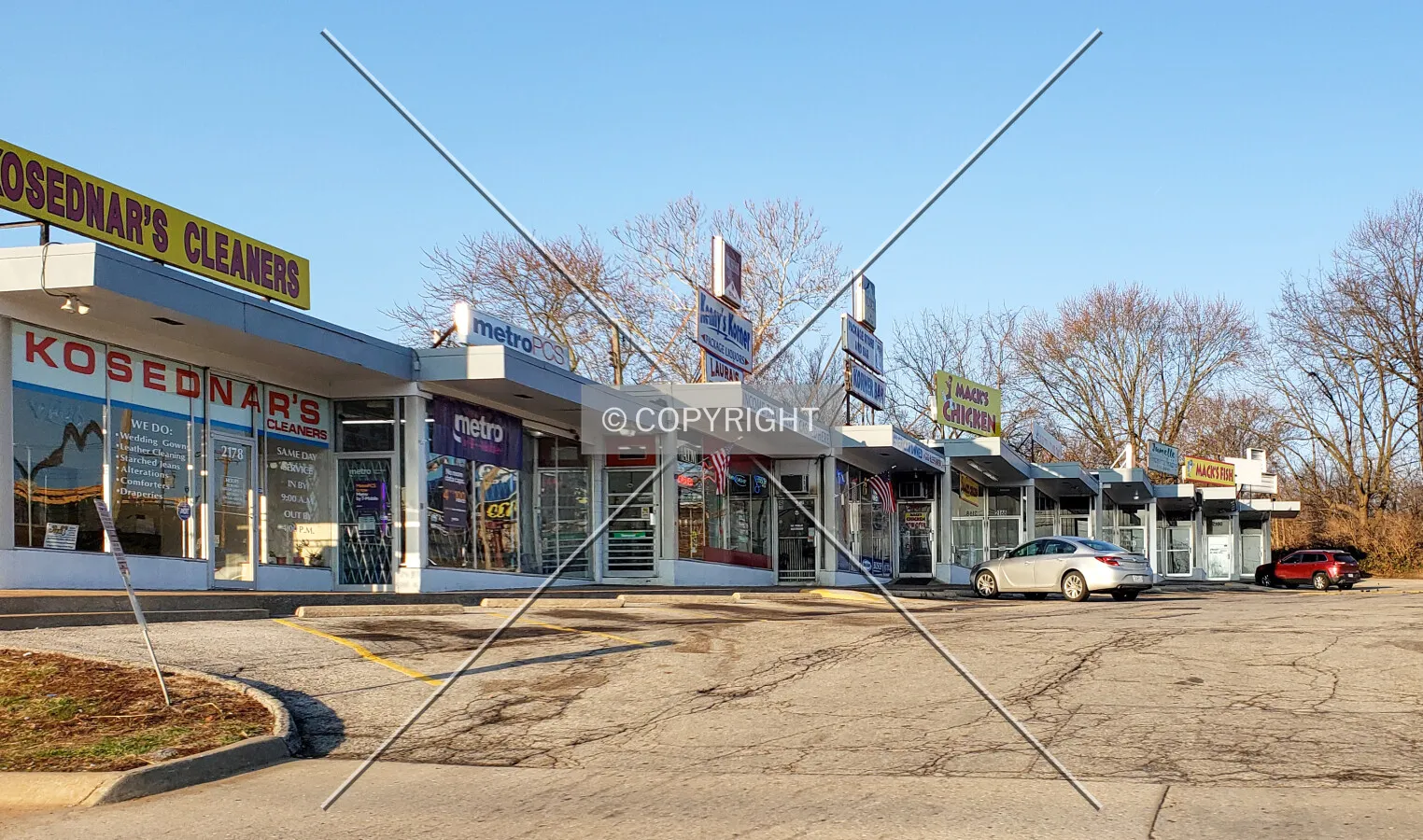 View from the east; March 21, 2019