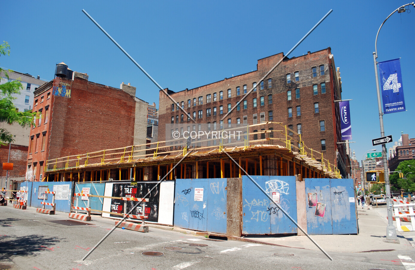 Viewed from East 4th Street