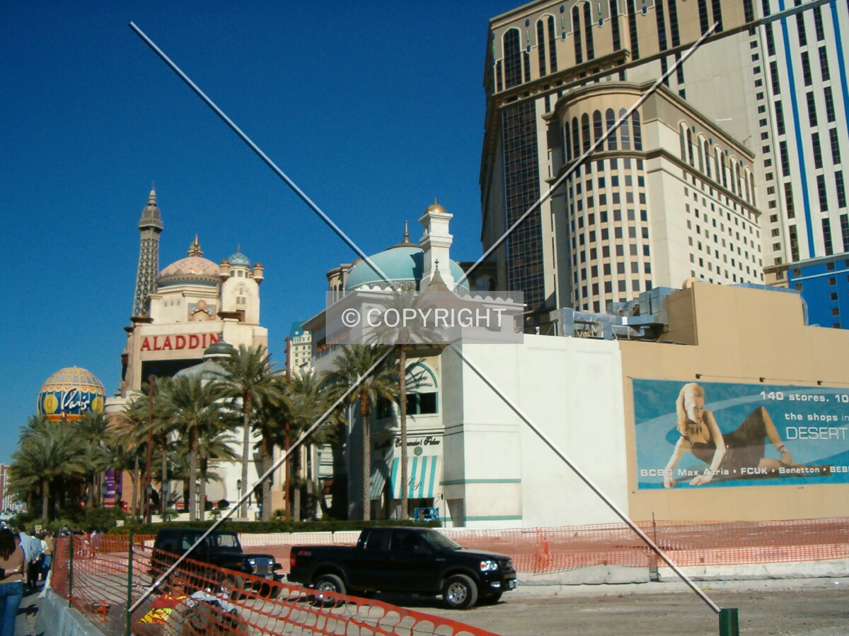 View from Las Vegas Boulevard