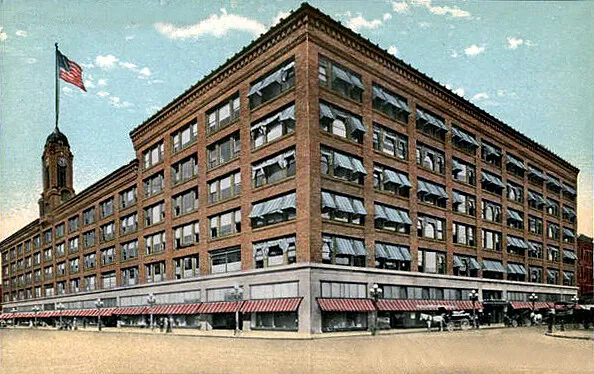 Vintage view from the east