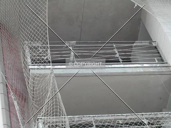 Detail view of the balcony