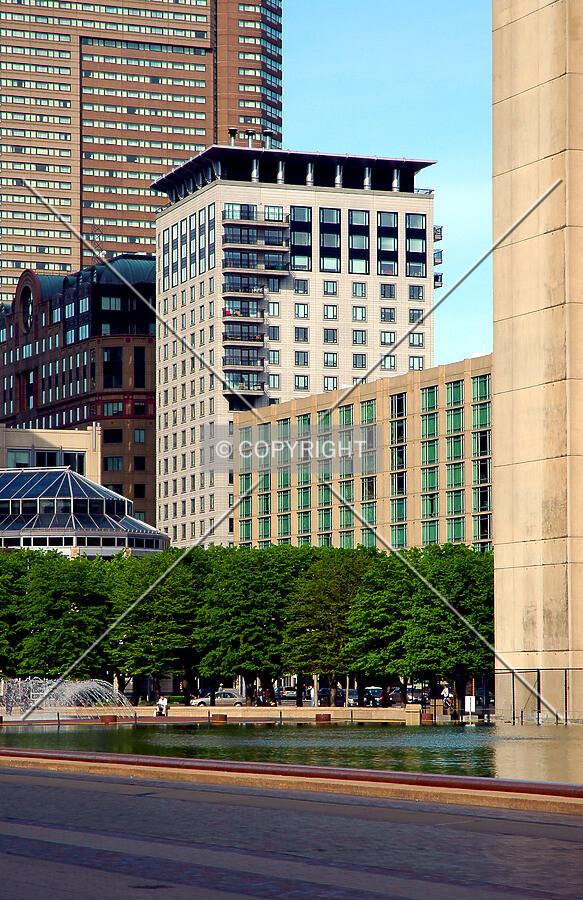 View from Christian Science Plaza