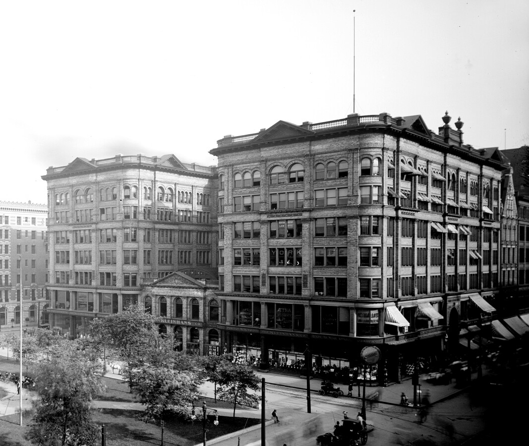 Vintage view from the northwest