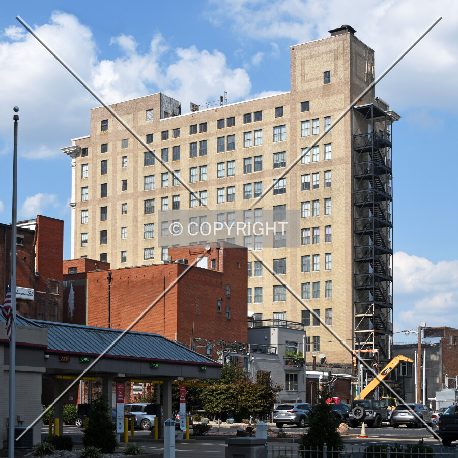 View from the south